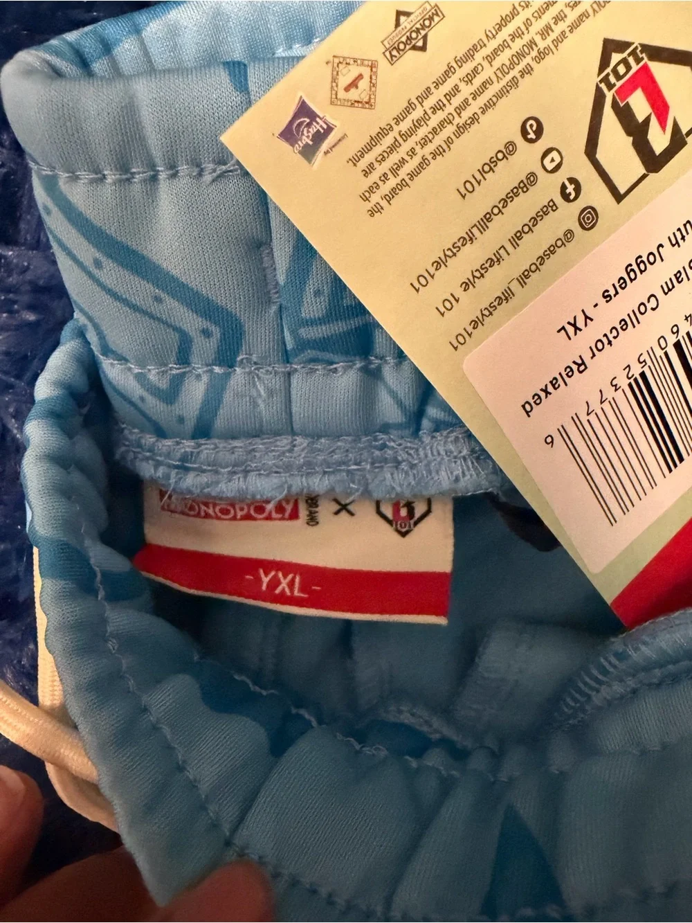 B101 Monopoly sweatpants